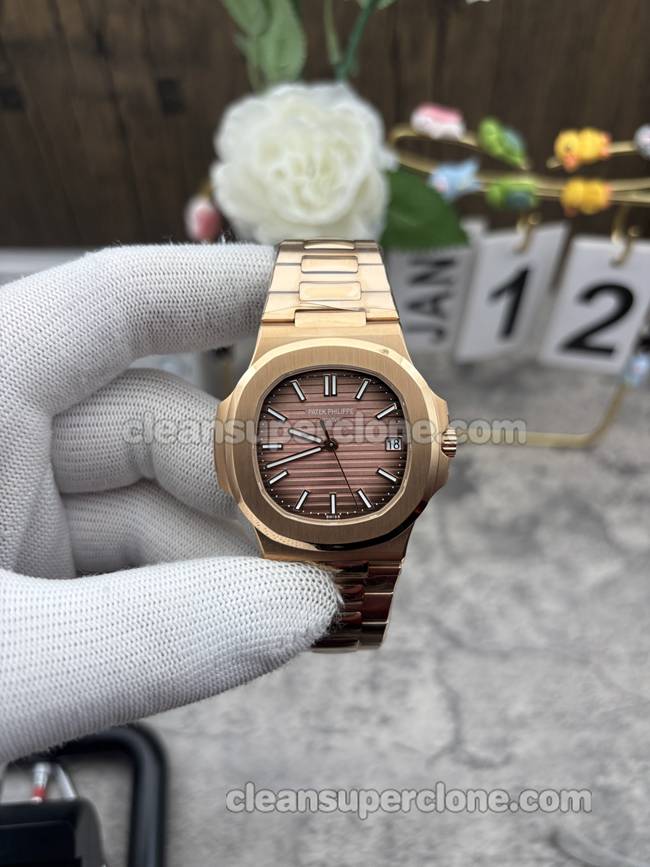 Super Clone watch Nautilus 3K Factory Patek Philippe 5711 Brown Mechanical men