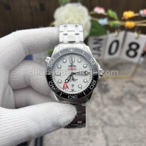 Top-quality replica watch Seamaster VS Factory Omega 210.30.42 White 42mm Mechanical men