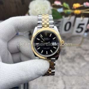 1:1 Copy watch Datejust AR Factory Rolex 126333 Black 3235 Mechanical men