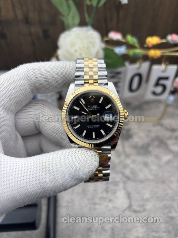 1:1 Copy watch Datejust AR Factory Rolex 126333 Black 3235 Mechanical men
