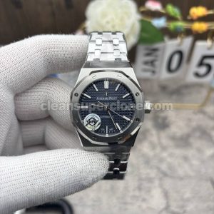 1:1 Copy watch Audemars Piguet APS Factory Royal Oak 15450 Blue 37mm Mechanical men