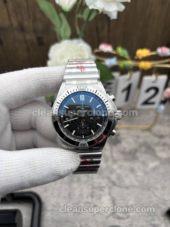Super Clone watch Chronomat BLS Factory Breitling EB013410 Gray 42mm Mechanical men