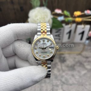 1:1 Copy watch Lady-Datejust GS Factory Rolex 278273 White 31mm Mechanical women