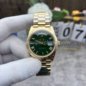 Replica watch 228238 RC Factory Rolex Day-Date Green 3255 Mechanical men