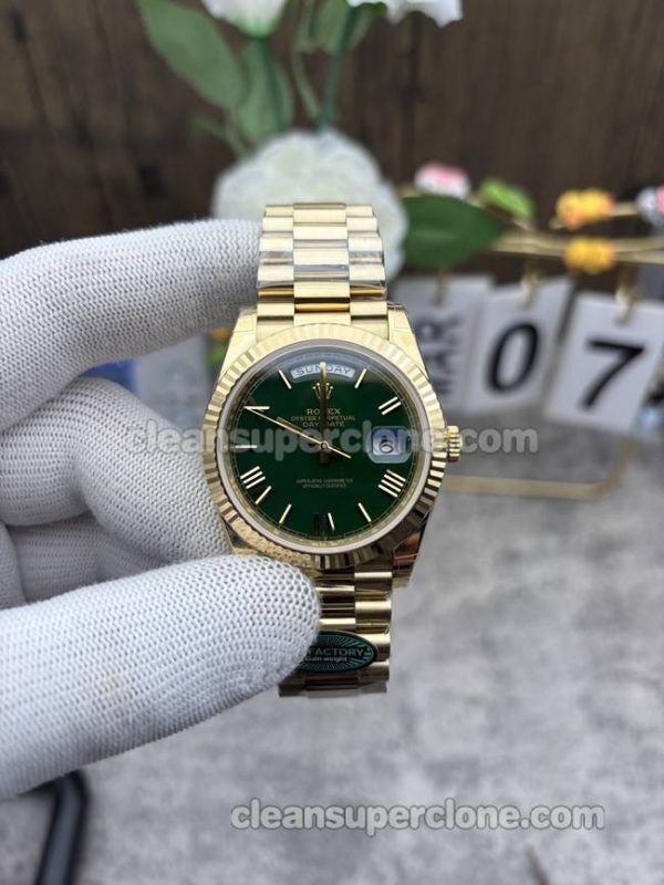Replica watch 228238 RC Factory Rolex Day-Date Green 3255 Mechanical men
