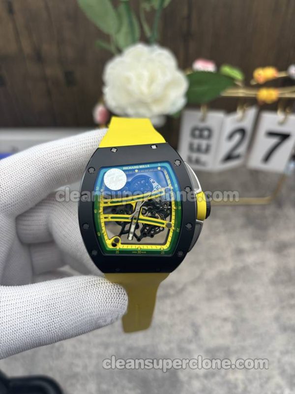 Super Clone watch RM 61-01 ZF Factory Richard Mille Black Ceramic Mechanical men