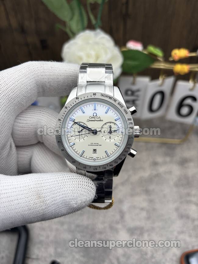 1:1 Replica Watch Speedmaster TVS Factory Omega 331.90.42 White 9300 Mechanical men