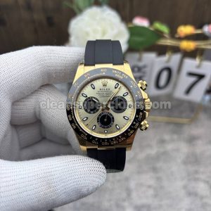 Replica watch 116518 APS Factory Rolex Daytona Champagne 4130 Mechanical men