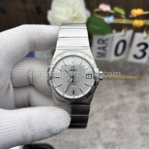 The best replica watch Constellation N1 Factory Omega 123.10.38 Sliver 38mm Mechanical men