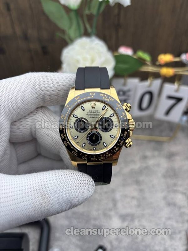 Replica watch 116518 APS Factory Rolex Daytona Champagne 4130 Mechanical men