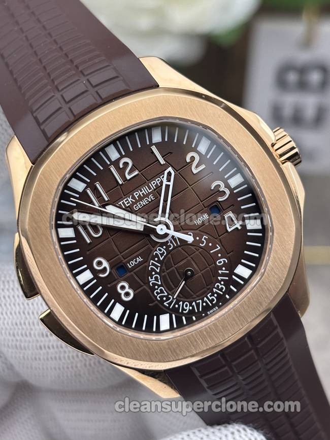 Super Clone watch Aquanaut ZF Factory Patek Philippe 5164 Brown Mechanical men