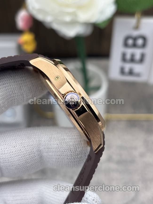 Super Clone watch Aquanaut ZF Factory Patek Philippe 5164 Brown Mechanical men